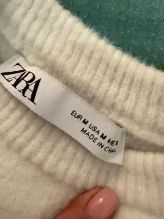 Maglione donna Zara bianco