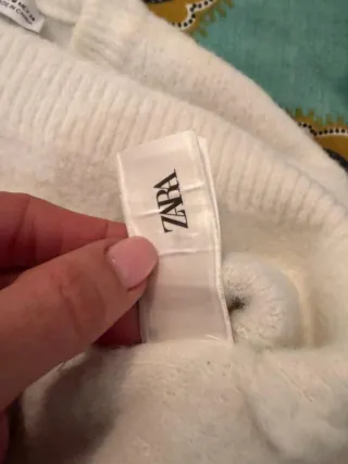 Maglione donna Zara bianco