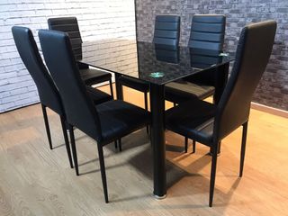 BARATAS MESAS 6 SILLAS NUEVAS ENVIOS *685*038*326*