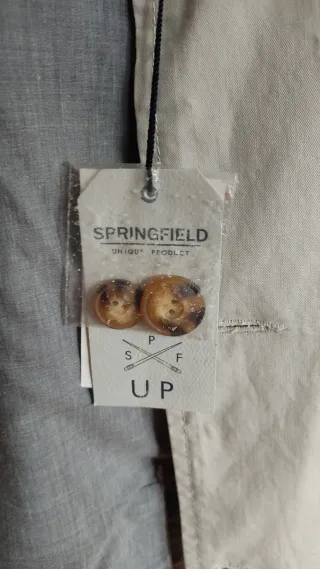 Gabardina Springfield gris xl