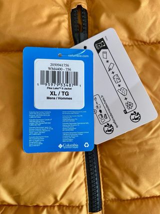 Abrigo Columbia Pike Lake II  NUEVO CON ETIQUETA