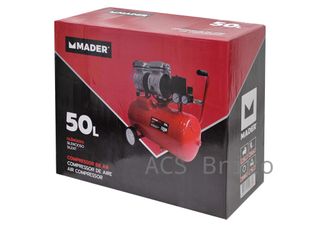 Compresor Aire Silencioso 50 L - 1 Hp - 09369 - Mader