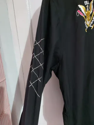 Camisa La Martina Negra Talla XXL