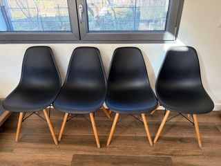 Pack 8 Sillas Dinamarca- Estilo Nórdico.