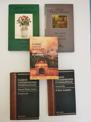 Gabirel García Márquez, Octavio Paz, M. Mujica