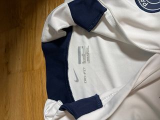 Nike PSG Sudadera Blanca Media Cremallera