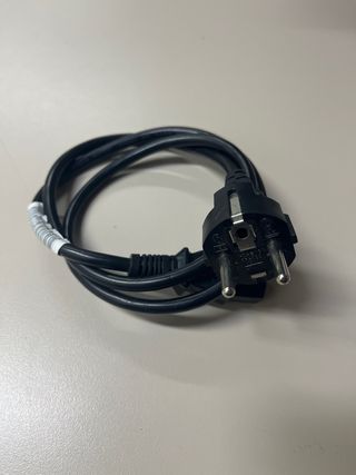 Cable de alimentación negro
