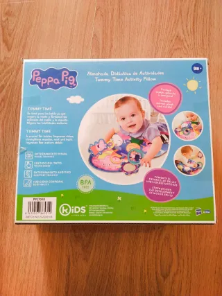 Almohada Actividades Peppa Pig