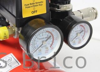 Compresor Aire Silencioso 6 L - 0,75 Hp - 09371 - Mader