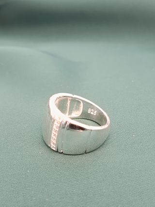 Anillo Plata Ley 925 Nuevo Talla española 14