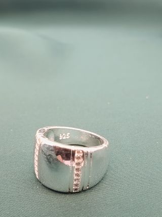 Anillo Plata Ley 925 Nuevo Talla española 14