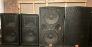 2 Altavoces Profesionales EV  2 bajos JBL profesio