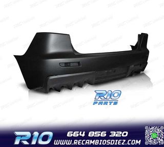 PARAGOLPES TRASERO PARA MITSUBISHI LANCER 09-15 LOOK EVO