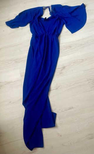 Mono largo Zara azul