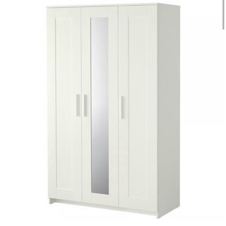 Armario Ikea Brimnes Blanco con Espejo