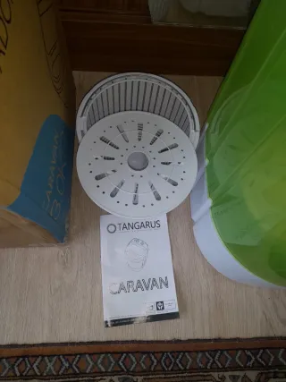 Lavadora portátil camping como nueva