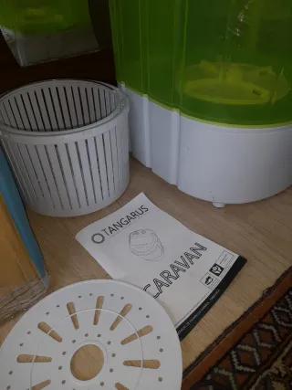 Lavadora portátil camping como nueva
