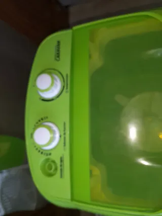 Lavadora portátil camping como nueva