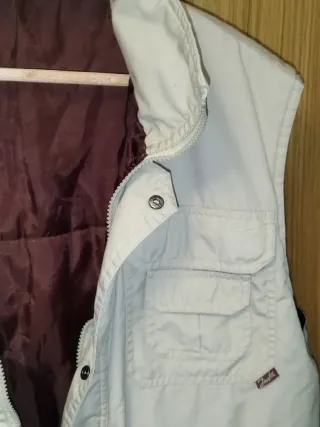 Chaleco acolchado beige tipo "Utility" Danfoss XL