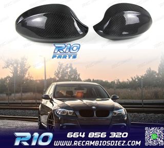 CARCASAS ESPEJOS RETROVISORES BMW E90 E91 CARBONO LOOK M