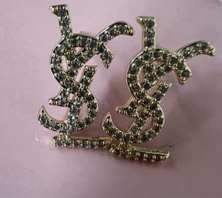 Pendientes YSL Oro