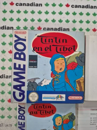 Tintin en el Tíbet Game Boy