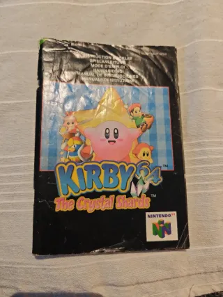 Manuale Kirby 64 N64