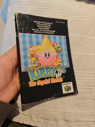 Manuale Kirby 64 N64