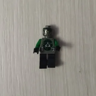 Muñeco Lego Robot Verde y Gris