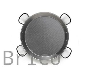 Paellera de Acero Pulido 100 cm - 85 Personas