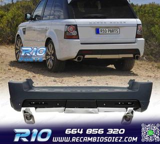 PARAGOLPES TRASERO PARA RANGE ROVER SPORT 09-13 LOOK AUTOBIO