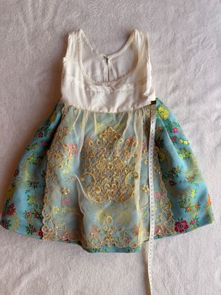 Traje de Fallera 0-12 meses