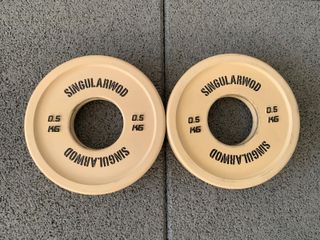 Lote de Discos Fraccionales Olímpicos SingularWOD