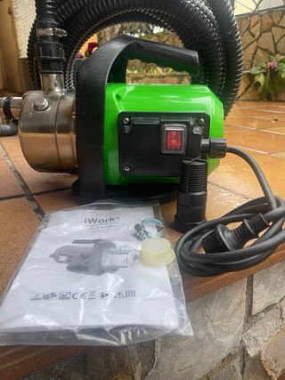 Bomba de Agua iWork 800W Acero Inoxidable