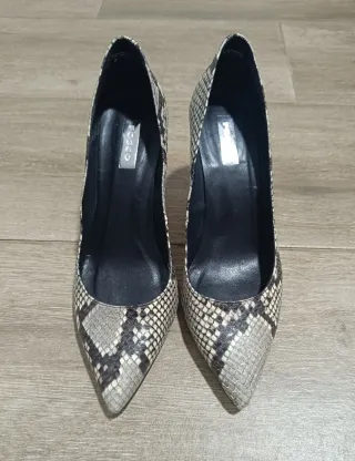 Zapatos Fosco Stilettos Talla 39 Serpiente