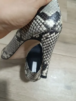 Zapatos Fosco Stilettos Talla 39 Serpiente