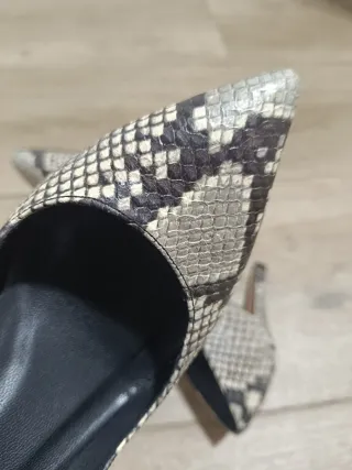 Zapatos Fosco Stilettos Talla 39 Serpiente