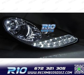FAROS PORSCHE BOXSTER 96-04 NEW LED EDITION CROMO