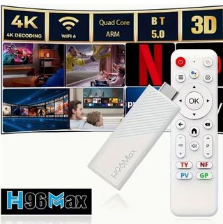 H96 Max Mini TV Box 4K WiFi 6 BT 5.0