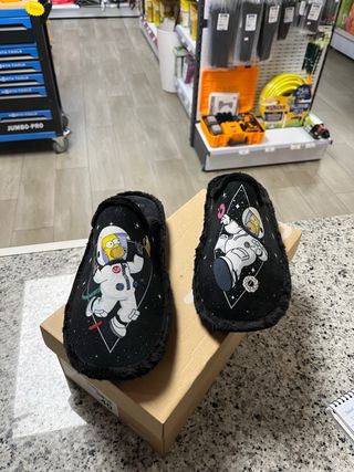 Zapatillas casa Homero Simpson Diferentes tallas