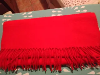 Sciarpa di lana da donna, dimensioni circa 180x50