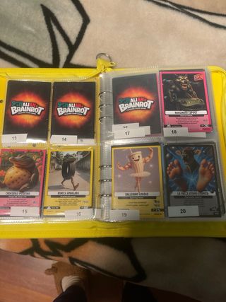 Cartas Brainrot Italian Trading Card Game