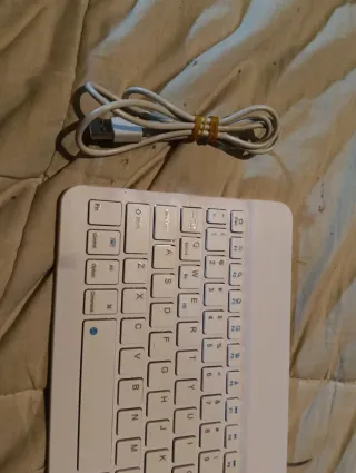 Teclado Inalámbrico Blanco