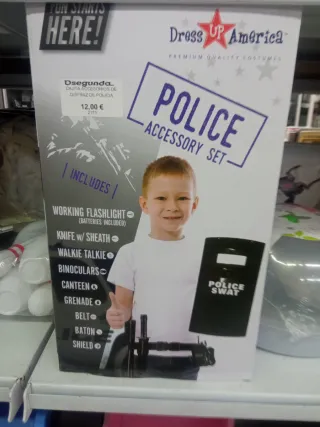 Set Accesorios Policía Infantil