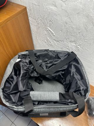 Cestino Bici Rimovibile 21L Grigio