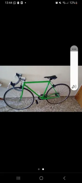 Bicicleta de Carretera Verde