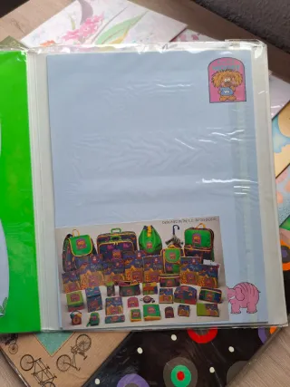 Lote carpetillas cartas perfumadas