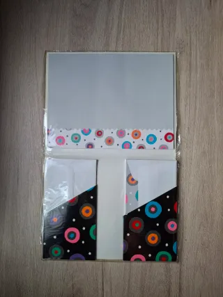 Lote carpetillas cartas perfumadas