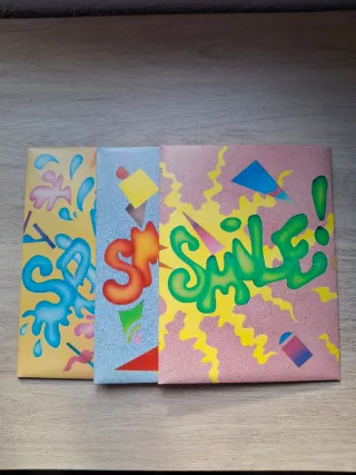 Lote carpetillas cartas perfumadas