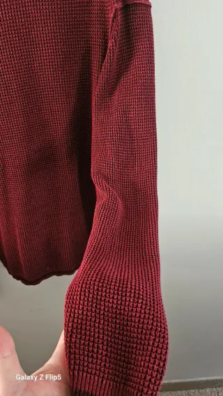 Only & Sons Cardigan Uomo L Rosso 100 per 100 coto